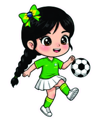 Aplique Mascote do Brasil para boné