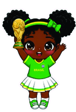Aplique Mascote do Brasil para boné