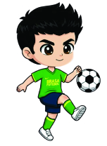 Aplique Mascote do Brasil para boné Menino