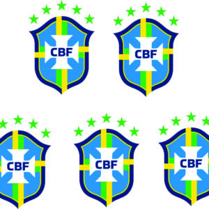 Termocolante Brasão do Brasil para boné