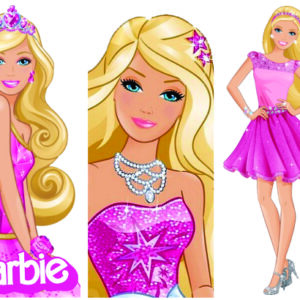 Aplique termocolante Ponta - Barbie